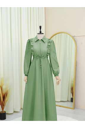 لباس حجاب سبز زنانه رگولار Modamorfo - کد 929510929