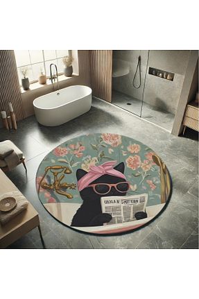 فرش رنگی قابل شستشو Rugs Modern Halı - کد 929515437