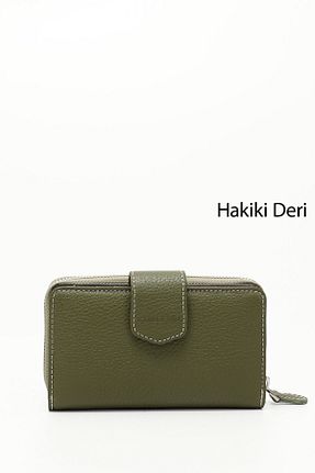 کیف پول سبز زنانه سایز متوسط GÖNDERİ(R) - کد 806830449