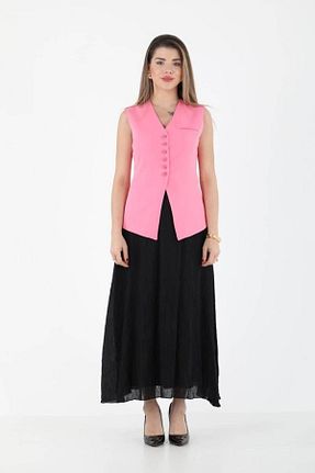 ست بالاتنه و پائین تنه صورتی زنانه پلی استر ELLA DİZAYN - کد 929520379