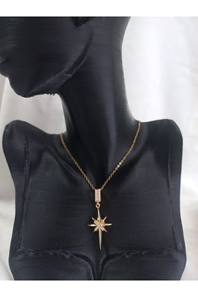 گردنبند استیل ( فولاد ) رنگی زنانه استیل (فولاد) lavantebutik - کد 897425823