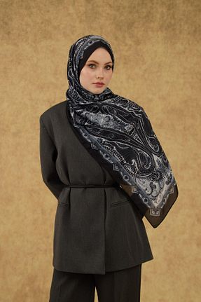 شال رنگی زنانه پنبه پلی استر İpekhan - کد 905068509