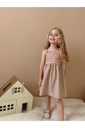 لباس قهوه ای بچه گانه بافتنی patriko tekstil - کد 929641921