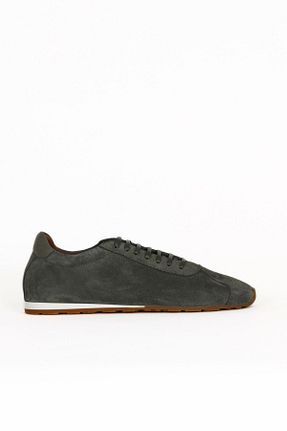 کفش اسنیکر خاکی مردانه بند دار Bueno Shoes - کد 929535352