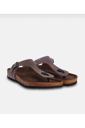 دمپائی طوسی زنانه نبوک Aurora Shoes - کد 929535405