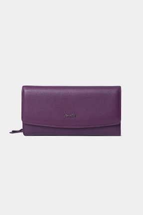 کیف پول بنفش زنانه ابعاد بزرگ Grande - کد 775552809