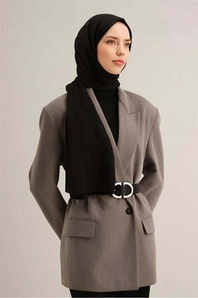شال مشکی زنانه ابریشم Armine - کد 929529653