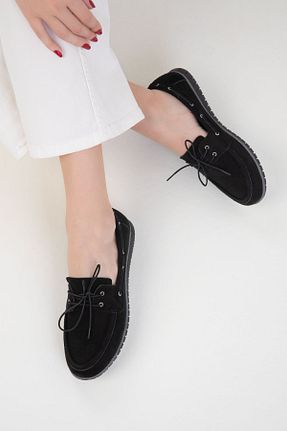 کفش لوفر مشکی زنانه چرم مصنوعی SOHO - کد 926660616