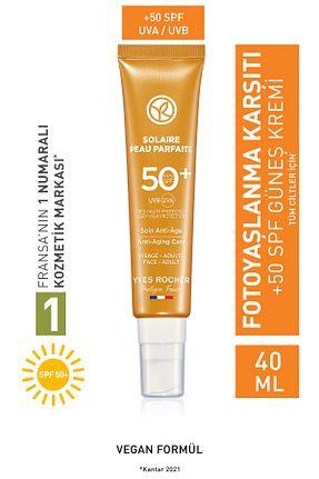 کرم ضد آفتاب صورت SPF 50 + Yves Rocher - کد 103569612