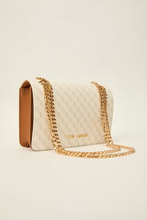 کیف دوشی بژ زنانه Ted Baker - کد 896760852