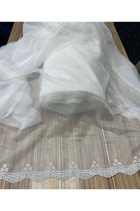 پرده توری نباتی ریل دار Store - کد 925091630