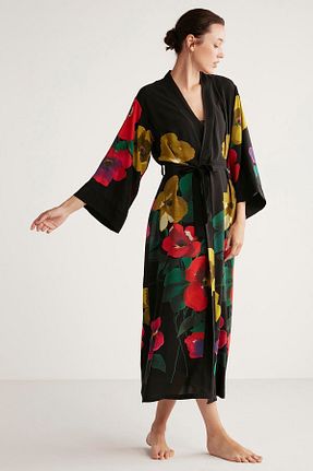 ربدوشام طوسی زنانه ویسکون Penye Mood - کد 822712537