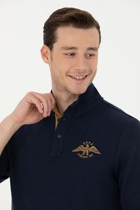 سوئیشرت سرمه ای مردانه ساده U.S. Polo Assn. - کد 785439080