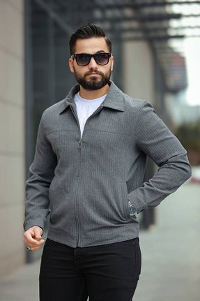 کت طوسی زنانه Relaxed BASEL.CO - کد 928084563