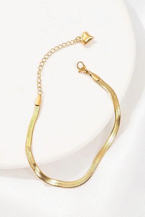 دستبند استیل (فولاد) متالیک زنانه استیل (فولاد) fk studio design - کد 928072690
