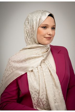 شال بژ زنانه MODA - کد 898597783