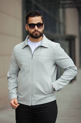 کت طوسی زنانه Relaxed BASEL.CO - کد 928084461