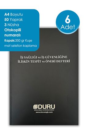 اوراق رسمی و تجاری DURU OSGB - کد 699679416