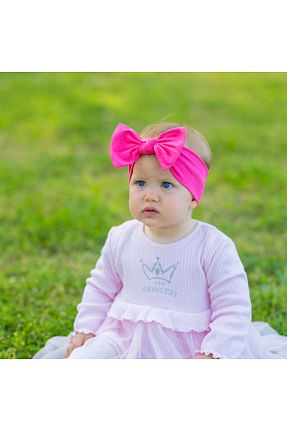 باندانا صورتی پنبه ای Babygiz - کد 928098719