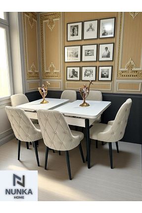 ست میز آشپزخانه نباتی Suntalam NUNKA HOME - کد 928092964