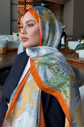 شال نارنجی زنانه diorel - کد 928115503