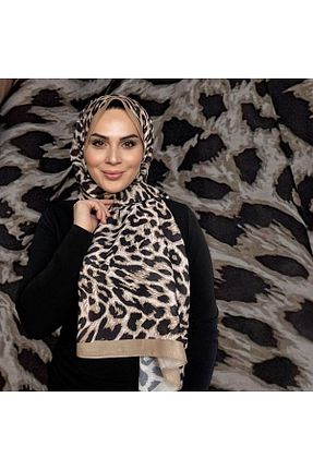 شال بژ زنانه پنبه پلی استر Rosleyscarf - کد 928115196