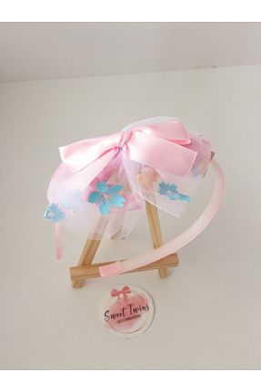 تاج صورتی بچه گانه Sweet twins accessories - کد 853940658