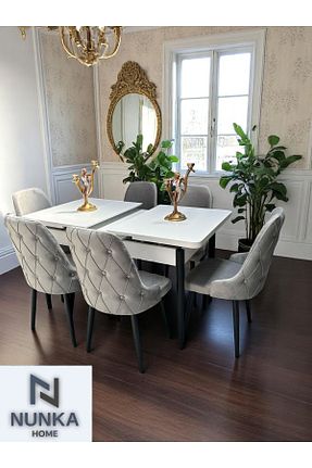ست میز آشپزخانه طوسی Suntalam NUNKA HOME - کد 928102391