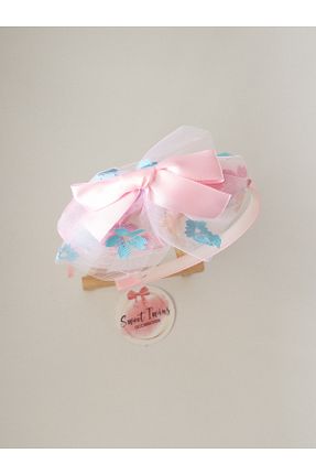 تاج صورتی بچه گانه Sweet twins accessories - کد 853940658