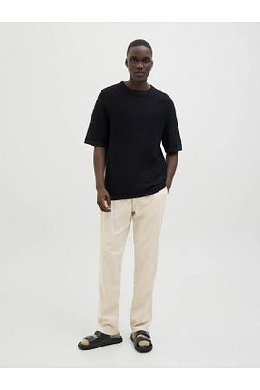 شلوار بژ مردانه پنبه پلی استر Jack & Jones - کد 928104046