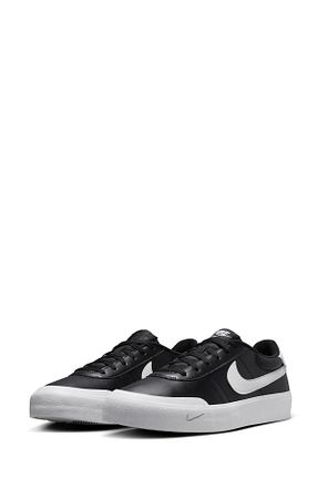 کفش اسنیکر مشکی مردانه چرم اصل Nike - کد 928119830