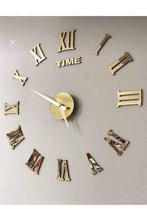 ساعت دیواری طلائی 80 x 80 Genel Markalar - کد 42259385
