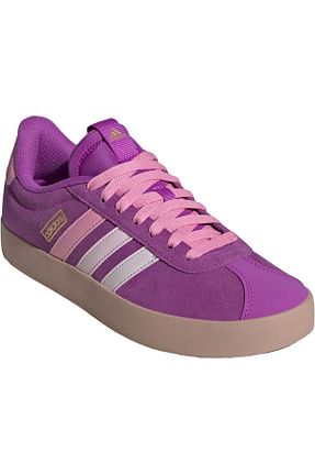 کفش اسنیکر صورتی زنانه چرم اصل adidas - کد 928129045