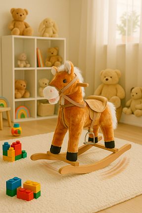 اسباب بازی متحرک قهوه ای Dolly - کد 898845194