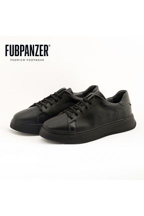 کفش اسنیکر مشکی مردانه چرم اصل FubPanzer - کد 928145652