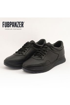 کفش اسنیکر مشکی مردانه چرم اصل FubPanzer - کد 928146473