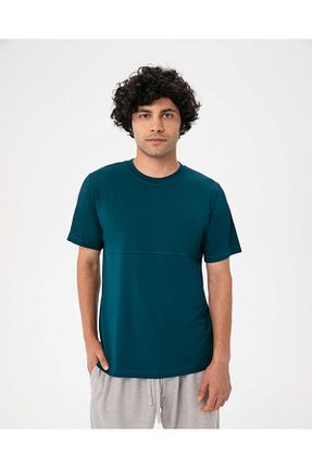 تیشرت آبی مردانه رگولار Ayma Active - کد 850411478
