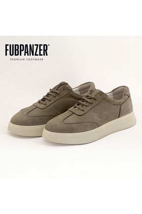 کفش اسنیکر طوسی مردانه چرم اصل FubPanzer - کد 928147631