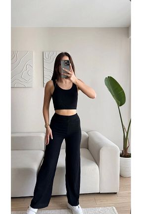 ست بالاتنه و پائین تنه رنگی زنانه بافتنی Zoom Butik - کد 928163193