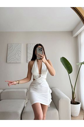لباس رنگی زنانه بافتنی Zoom Butik - کد 928158963
