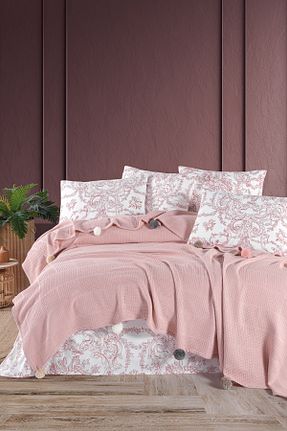 پیکه و ست پیکه تکنفره صورتی پنبه ای Beğenal - کد 928494779