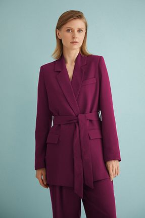 کت حجاب زرشکی زنانه Blazer Nurs - کد 928178466