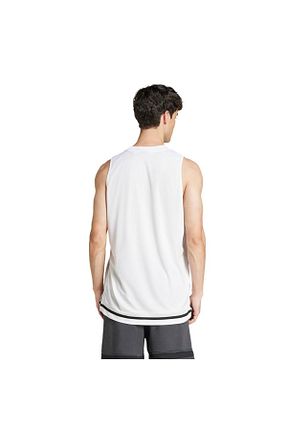 رکابی اسپرت سفید مردانه پارچه ای adidas - کد 921550173