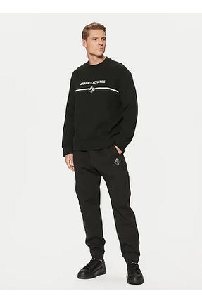 شلوار کرمگن مشکی مردانه اسلیم Armani Exchange - کد 928429216
