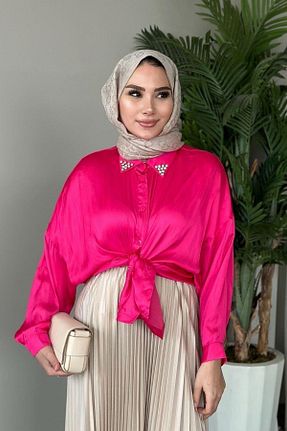 دامن حجاب طوسی زنانه رگولار Şulemoda Giyim - کد 928208992