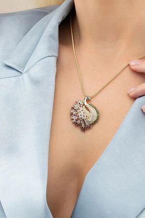 گردنبند طلا زرد زنانه 14 عیار Elef Takı - کد 211927464