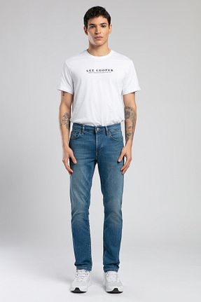 شلوار جین قهوه ای مردانه پاچه لوله تفنگی Lee Cooper - کد 928212266