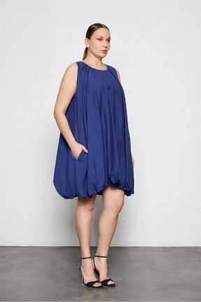 لباس سایز بزرگ بنفش زنانه Polyamid LUOKK - کد 928217200