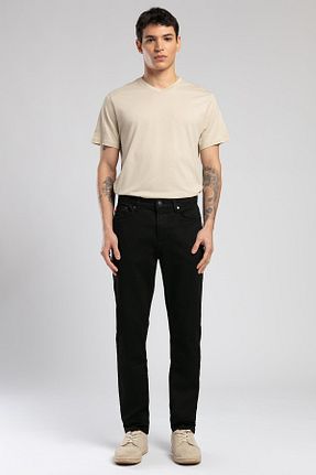 شلوار جین مشکی مردانه پاچه تنگ Lee Cooper - کد 928438145