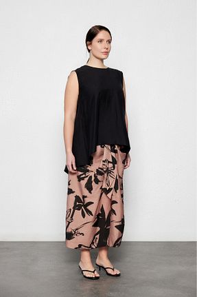 بلوز سایز بزرگ مشکی زنانه سایز بزرگ LUOKK - کد 928218969